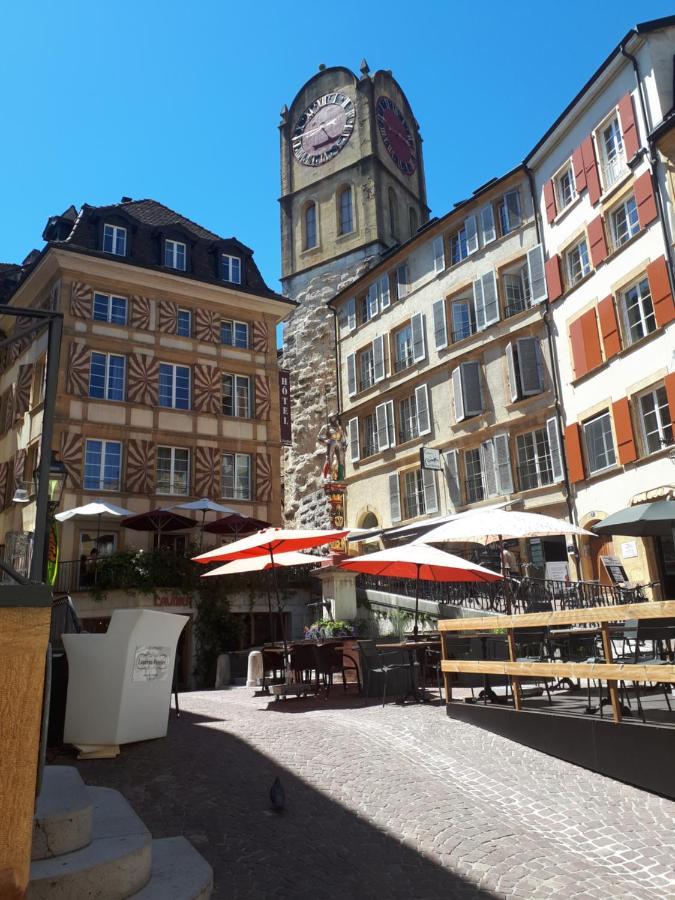 La Crique De L'Evole Apartment Neuchâtel Exterior foto